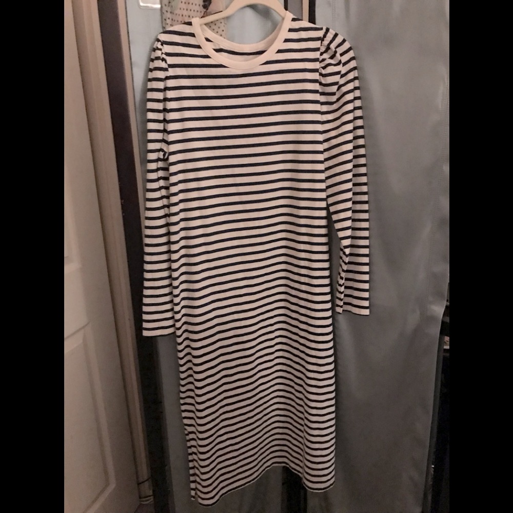 Universal threads puff long sleeve dress tshirt dress xl